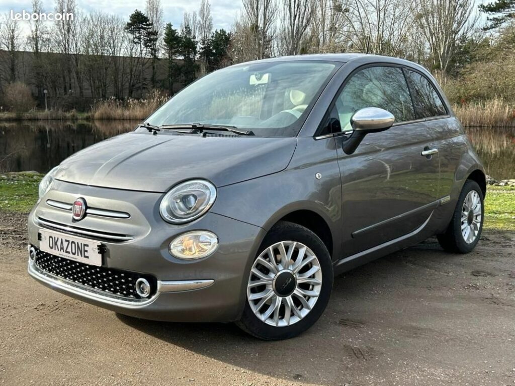 Fiat 500 MY17 1.2 – 69 ch Lounge – Toit panoramique