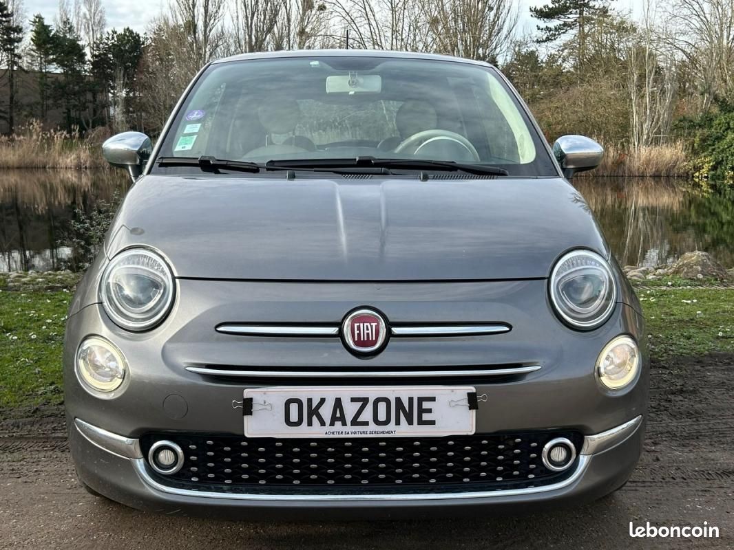 Fiat 500 MY17 1.2 – 69 ch Lounge – Toit panoramique