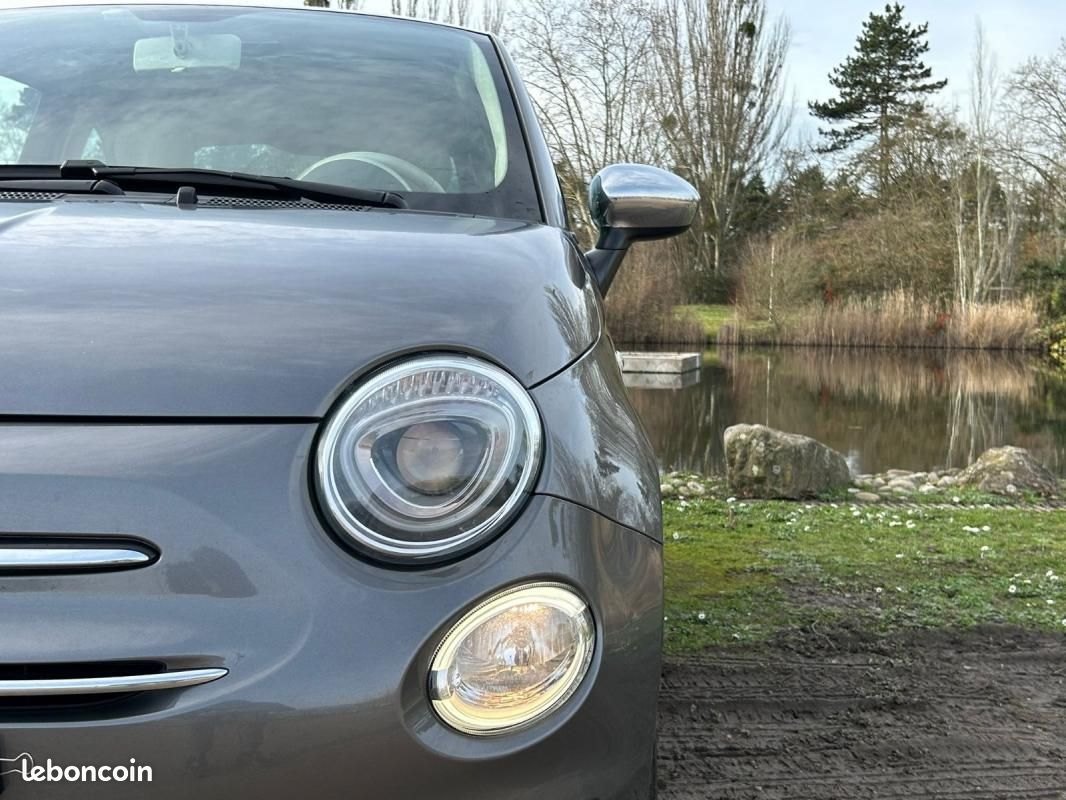 Fiat 500 MY17 1.2 – 69 ch Lounge – Toit panoramique