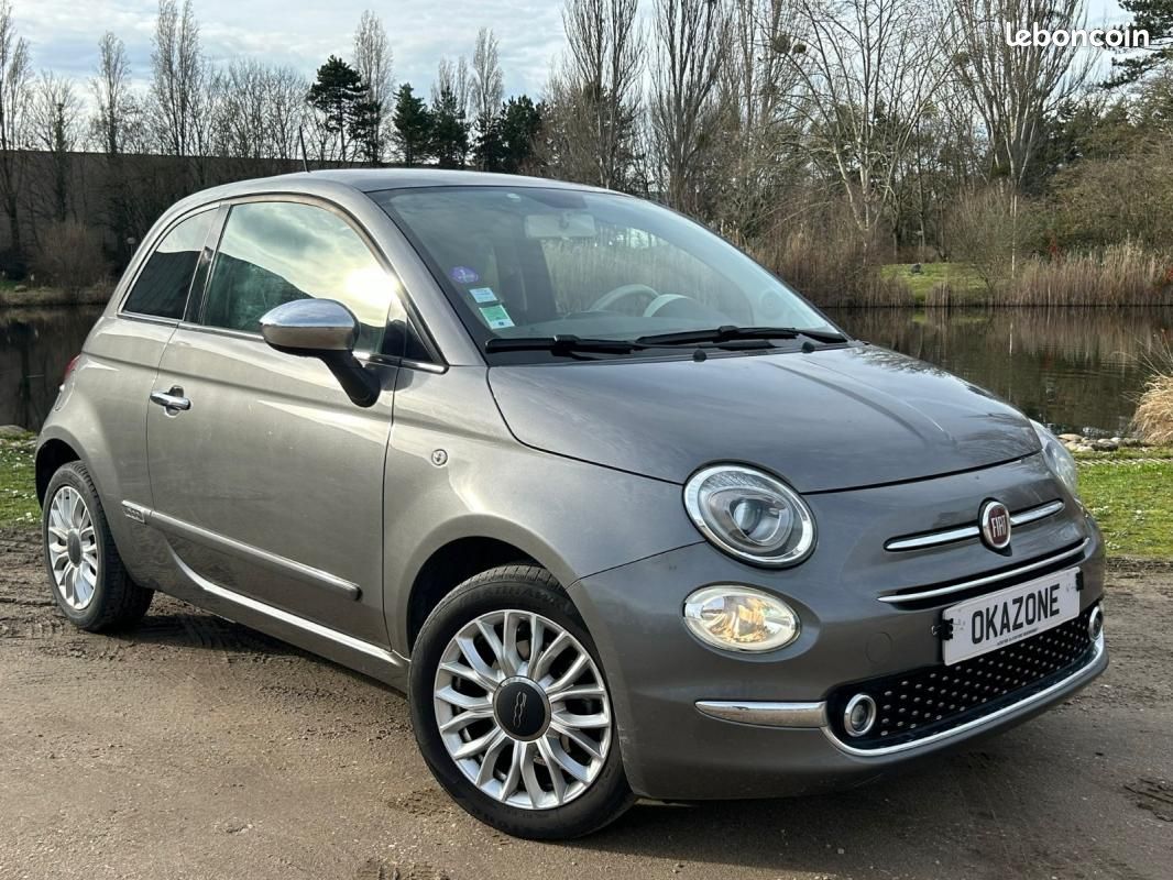 Fiat 500 MY17 1.2 – 69 ch Lounge – Toit panoramique