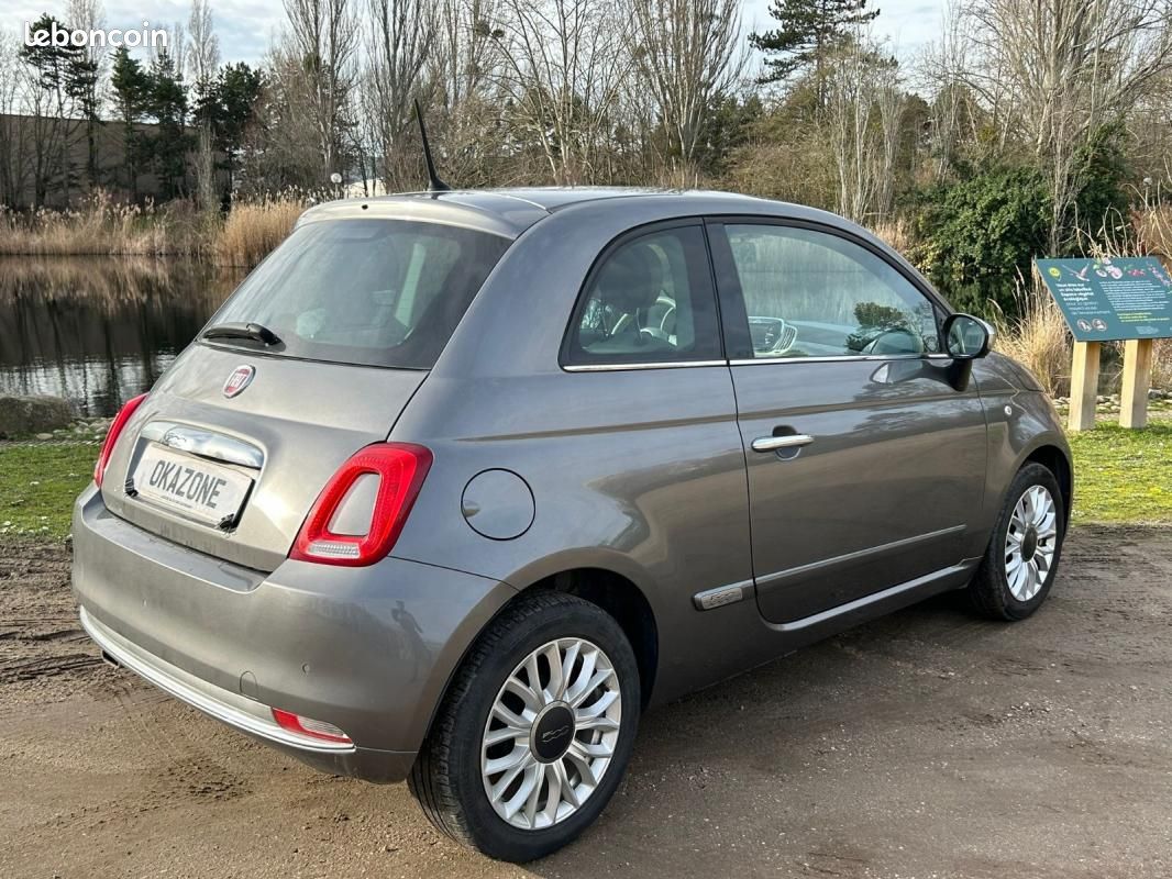 Fiat 500 MY17 1.2 – 69 ch Lounge – Toit panoramique