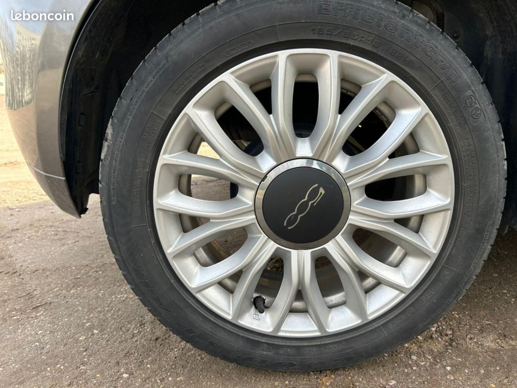 Fiat 500 MY17 1.2 – 69 ch Lounge – Toit panoramique