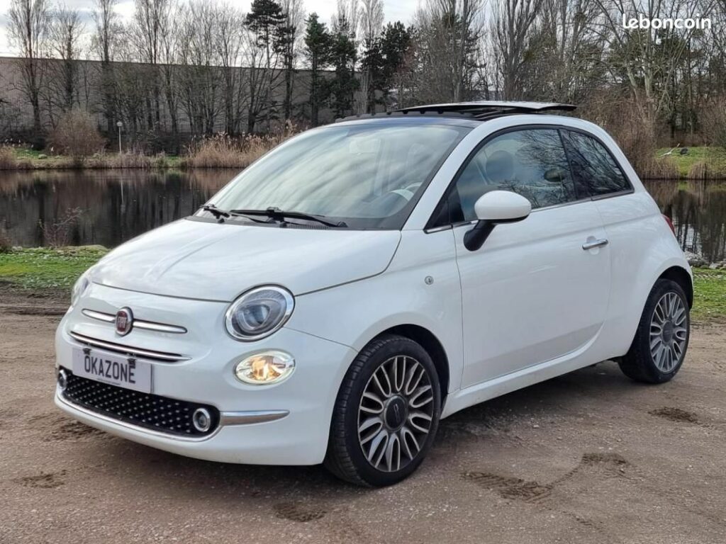 Fiat 500 SERIE 6 0.9 85 ch SS Dualogic S – Toit ouvrant CUIR