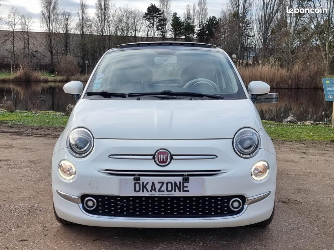 Fiat 500 SERIE 6 0.9 85 ch SS Dualogic S – Toit ouvrant CUIR