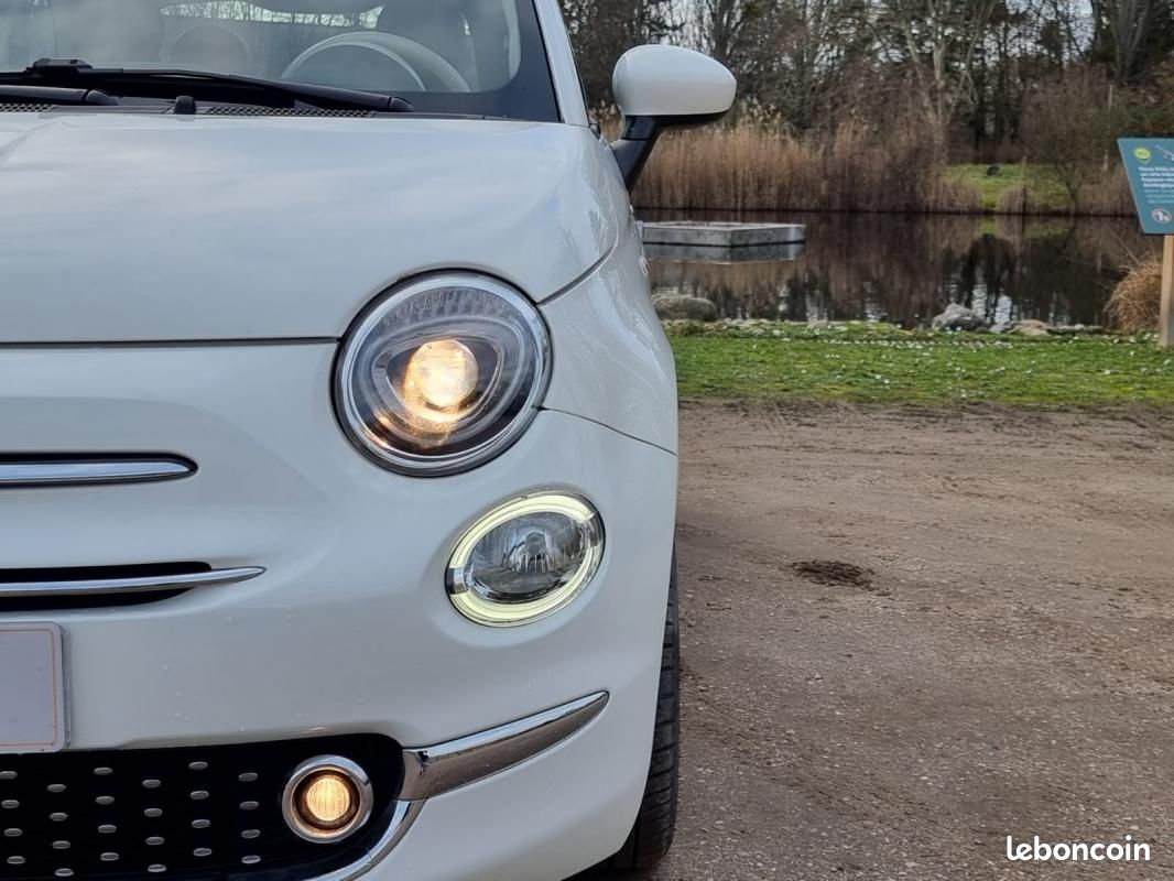 Fiat 500 SERIE 6 0.9 85 ch SS Dualogic S – Toit ouvrant CUIR