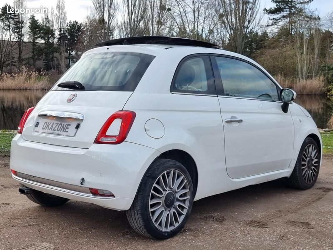 Fiat 500 SERIE 6 0.9 85 ch SS Dualogic S – Toit ouvrant CUIR
