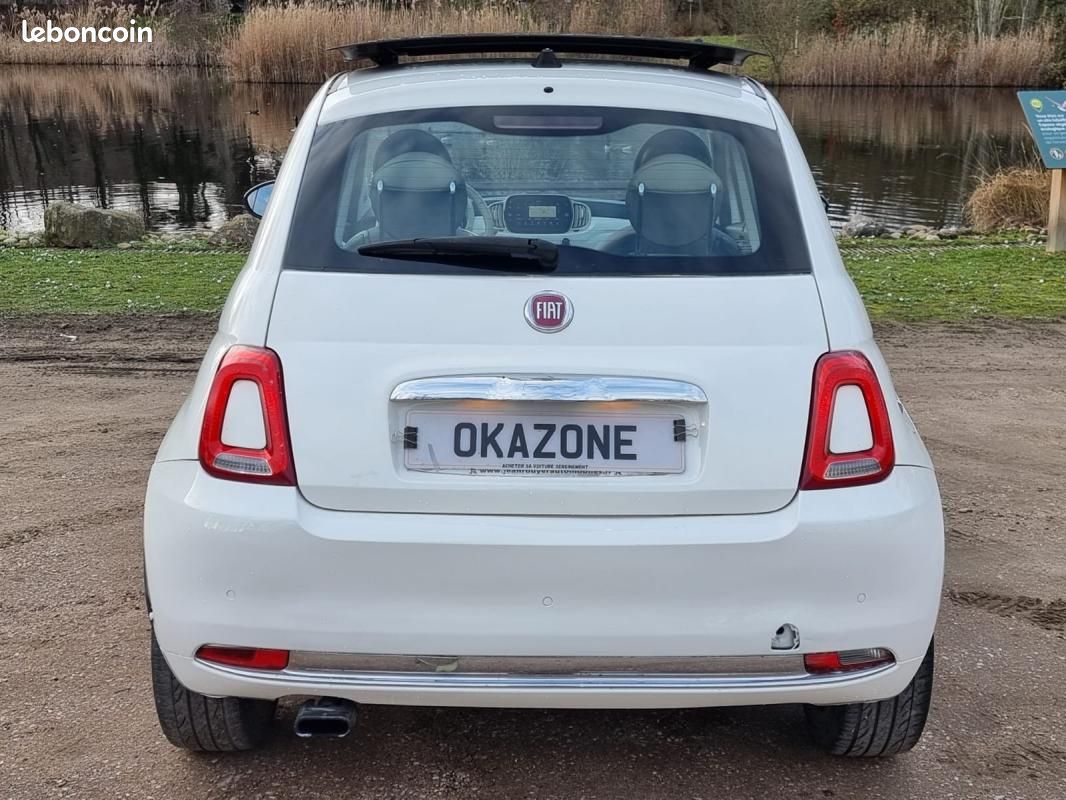 Fiat 500 SERIE 6 0.9 85 ch SS Dualogic S – Toit ouvrant CUIR