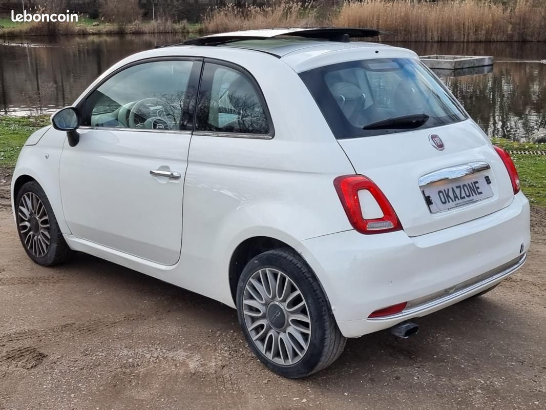 Fiat 500 SERIE 6 0.9 85 ch SS Dualogic S – Toit ouvrant CUIR