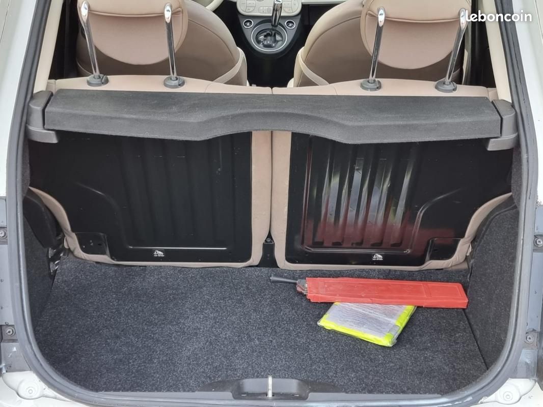 Fiat 500 SERIE 6 0.9 85 ch SS Dualogic S – Toit ouvrant CUIR